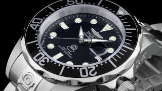 Invicta 3044 47mm Grand Diver Automatic Stainless Steel Bracelet Watch