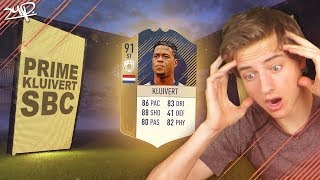 91 Prime ICON Kluivert SBC & Nieuwe serie! || FIFA 18 Nederlands