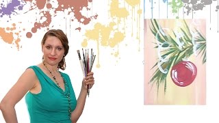 Как нарисовать Ёлочные игрушки. Правополушарное рисование.