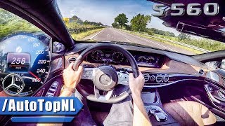 2018 Mercedes Benz S Class S560 AUTOBAHN POV TOP SPEED & ACCELERATION by AutoTopNL