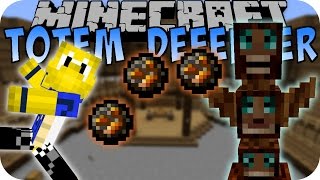 Minecraft TOTEM DEFENDER MOD (Totempfahl mit Effekten) [Deutsch]