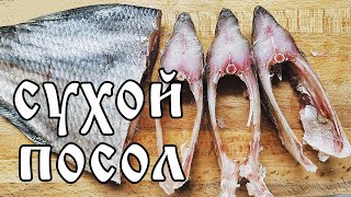 Как посолить очень крупную рыбу? Сухой посол леща. How to salt a very large fish?