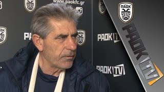 Αναστασιάδης: "Παιχνίδι χωρίς γυρισμό στο Μινσκ" - PAOK TV