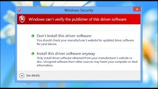 Sürücü İmzalaması Zorlamasını Dışı Bırakmak (Win 7/8/10)