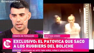 Exclusivo: El patovica que sacó a los rugbiers narró el minuto a minuto