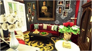 СТАРИННАЯ КВАРТИРА АНТИКВАРА | Строительство в The Sims 4