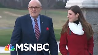 White House: 'Not Worried' About Giuliani Opening Trump To Legal Problems | Hallie Jackson | MSNBC