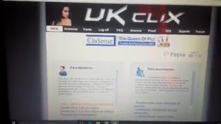 Ukclix .site ptc ta pagando em euro.100% confiavel