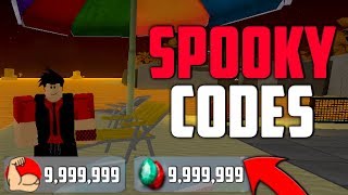 MORE SPOOKY UPDATE CODES IN ROBLOX WEIGHT LIFTING SIMULATOR 3