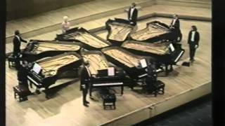 Beethoven - Turkish March (arr. for 8 pianos; Larrocha, Bolet, etc.)