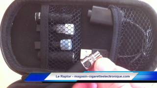 Le Raptor cigarette électronique au magasin