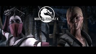 "Vampiress" Mileena vs. Sonya Blade - Sexy Mortal Kombat X Fight