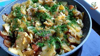 Я ЖАРЮ КАРТОШКУ ТАК. МОЯ ЛЮБИМАЯ ЖАРЕНАЯ КАРТОШКА (КАК Я ЛЮБЛЮ).
