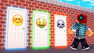 QUAL PORTA VOCÊ ESCOLHERIA NO MINECRAFT? ( Azul, Vermelha, Verde )