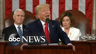 Trump discusses securing the southern border l SOTU 2020 l ABC News