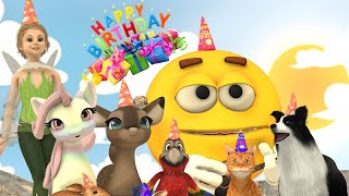 ?Happy Birthday ? Rainbow Sparkle Unicorn❤️ Kids Birthday Song ? Bambi | Unicorn Birthday Song