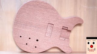レスポールスペシャル（DC）を作る（1）ボディの加工 「Making a Les Paul Special」