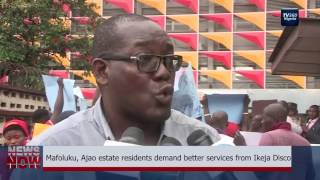 Mafoluku, Ajao estate residents demand better services from Ikeja Disco (Nigerian News)