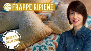Frappe Ripiene Senza Glutine con Crema al Cioccolato e Crema Pasticcera con Uvetta | VivoGlutenFree
