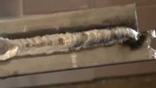 Сварка алюминия полуавтоматом с импульсным режимом aluminium welding MIG