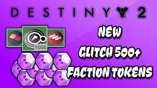 DESTINY 2  - *NEW* BEST FACTION TOKEN FARM 500+ TOKENS PER HOUR! - 6 TOKENS EVERY 40 SECS ON TITAN!