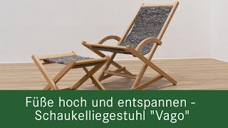Schaukelliegestuhl Vago