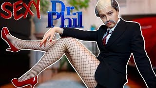 i dressed up as sexy Dr. Phil for halloween.