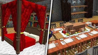 DECORATII GENIALE PENTRU CASA TA DIN MINECRAFT! (Mod Showcase)