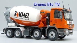 NZG Mercedes-Benz Actros + Liebherr Mixer 'Kammel' by Cranes Etc TV