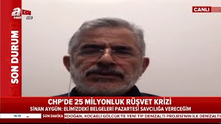 "Rüşvet Skandalının Ses Ve Görüntü Kayıtları Var" / A Haber