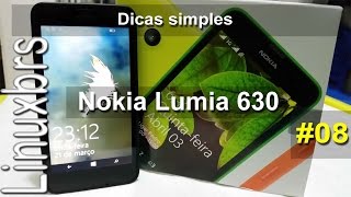 Nokia Lumia 630 com Windows Phone 8.1 - Dicas Simples - PT-BR - Brasil