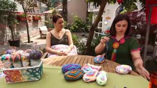 Alize Diva Batik ile Dekoratif Yastık Yapımı-Making Decorative Pillow with Alize Diva Batik