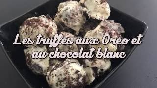 Les truffes aux Oréo et au chocolat blanc