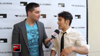 2013 Fullscreen Concert at VidCon Max Schneider Interview - Max Meets Lindsey Stirling
