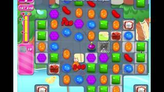 Candy Crush Saga Level 2417 solved - NO BOOSTERS !