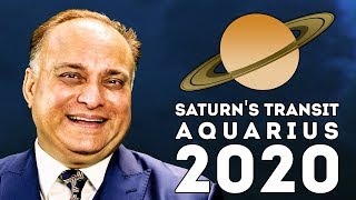 Saturn's Transit For Aquarius 2020 | Yearly Horoscope | Astrology | Mantra | Zodiac