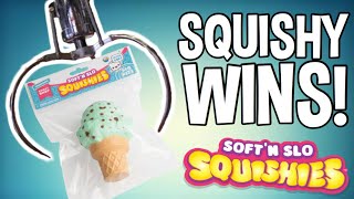 Kawaii SQUISHY Claw Machine WIN! (Scented Squishies Toy)