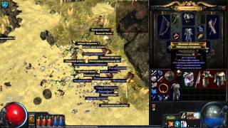 Path Of Exile Хардкорное прохождение за лучницу:  Брутус#22