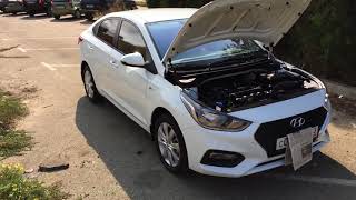 hyundai Solaris 2017.Хендай солярис.Мини обзор-ответи на комментарии.
