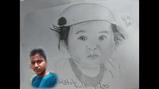 Baby face sketch || Baby ? boy.