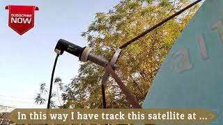 Hot Bird 13e at 4 feet dish antenna in whole Sindh