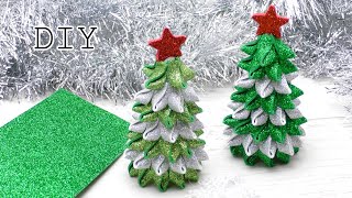 Foam Christmas tree Decorations Simple way
