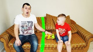 Матвей РАЗДЕЛИЛ квартиру!!! Что ПРОИЗОШЛО??? Папа в ШОКЕ!!! Видео для детей Video For Kids Children