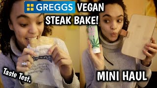 Greggs Vegan Steak Bake & A Mini Haul!