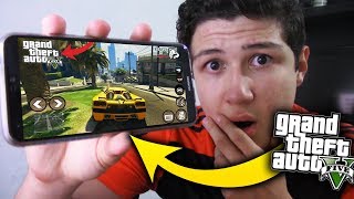 JUEGO GRAND THEFT AUTO 5 EN ANDROID!! GTA V MÓVIL & iOS