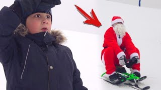 Камиль СПАСАЕТ САНТУ! Папа НЕ ПОНЯЛ что ПРОИЗОШЛО! Для детей kids Children