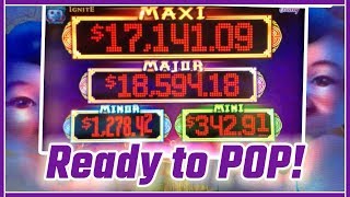 ?? These HIGH LIMIT Progressives are READY TO POP! ??✦ Slot Machine Pokies w Brian Christopher