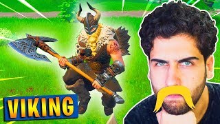 COMPREI A SKIN DO VIKING E SEU MACHADO AFIADO! - FORTNITE