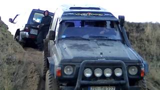 nissan patrol GR Y60 Y61 Pajero Jeep Musso ostatni wypad 2013 off road