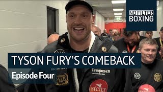 "World title by the end of the year!" #NoFilterBoxing at Tyson Fury's comeback fight